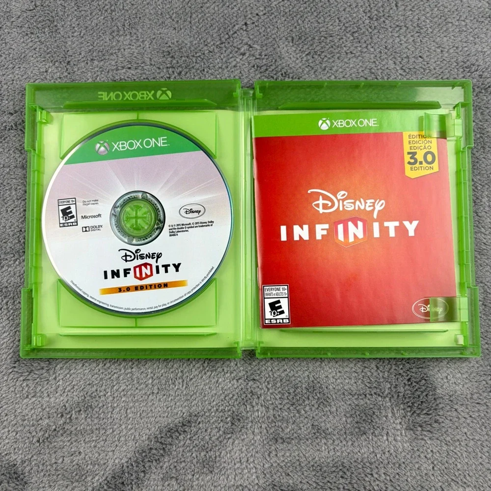 Disney Infinity 3.0 Edition Xbox One Game Star Wars Marvel Disney Disc Manual